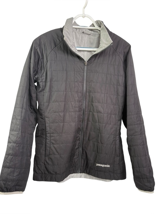 Patagonia Jackets & Blazers - Patagonia Women's Lightweight reversible Quilted Jacket Charcoal Gray and Black